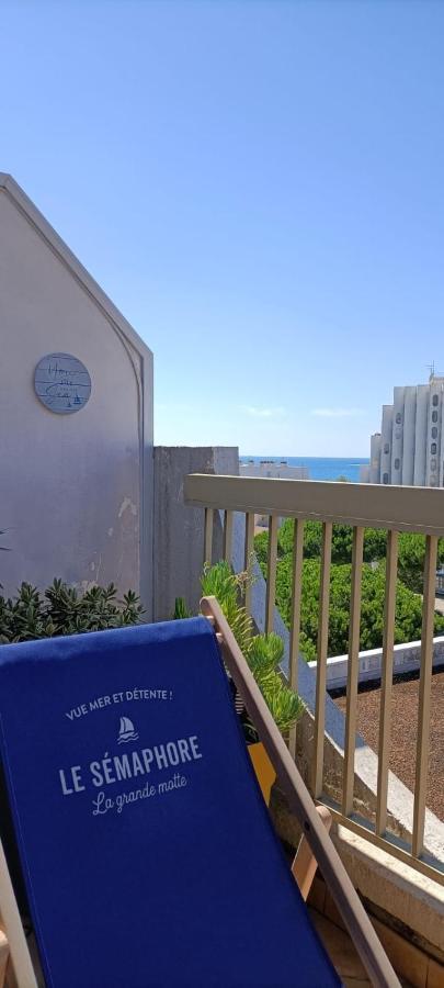 Le Semaphore - Studio Climatise, Grande Terrasse Vue Mer - Parking, Wifi La Grande Motte Exterior photo