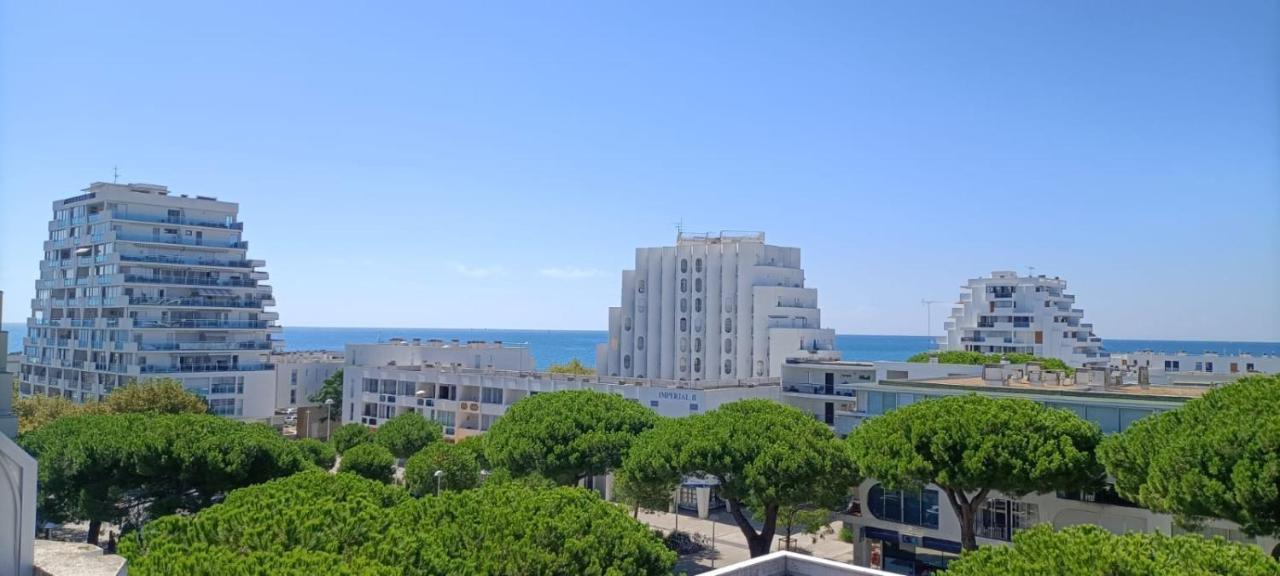 Le Semaphore - Studio Climatise, Grande Terrasse Vue Mer - Parking, Wifi La Grande Motte Exterior photo