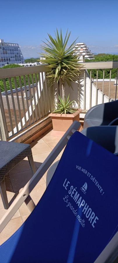Le Semaphore - Studio Climatise, Grande Terrasse Vue Mer - Parking, Wifi La Grande Motte Exterior photo
